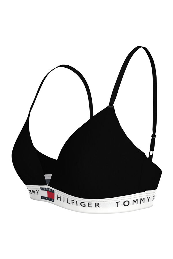Tommy Jeans Suti&atilde; esportivo sem aro preto