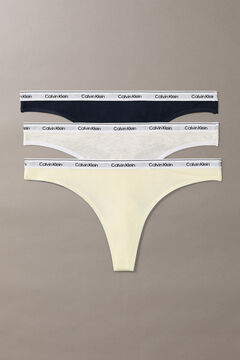 Calvin Klein Pack 3 tangas logo