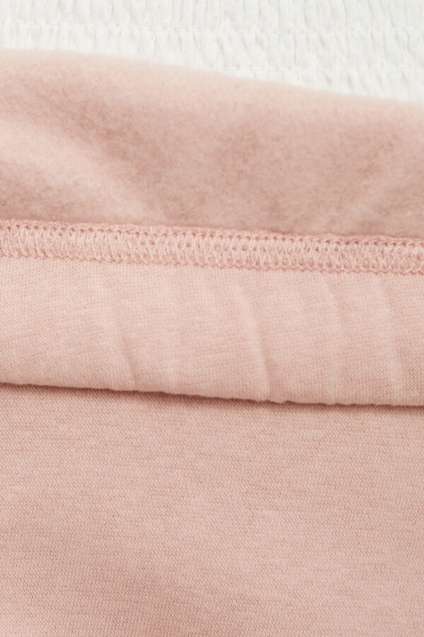 Pieces Pantal&oacute;n jogger felpa rosa