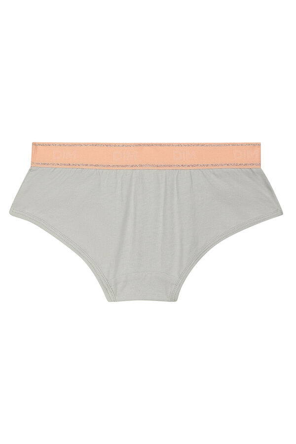 DIM Cueca desportiva para meninas cinzento