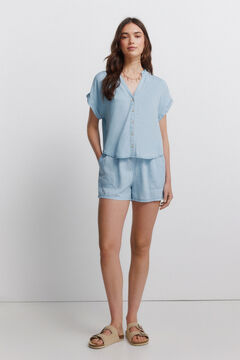 Szegecses, denim &eacute;s tencel szett