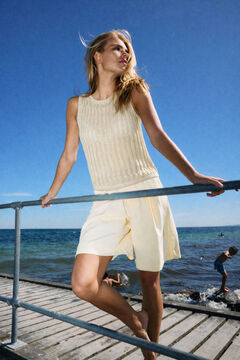Conjunto de bermudas e top