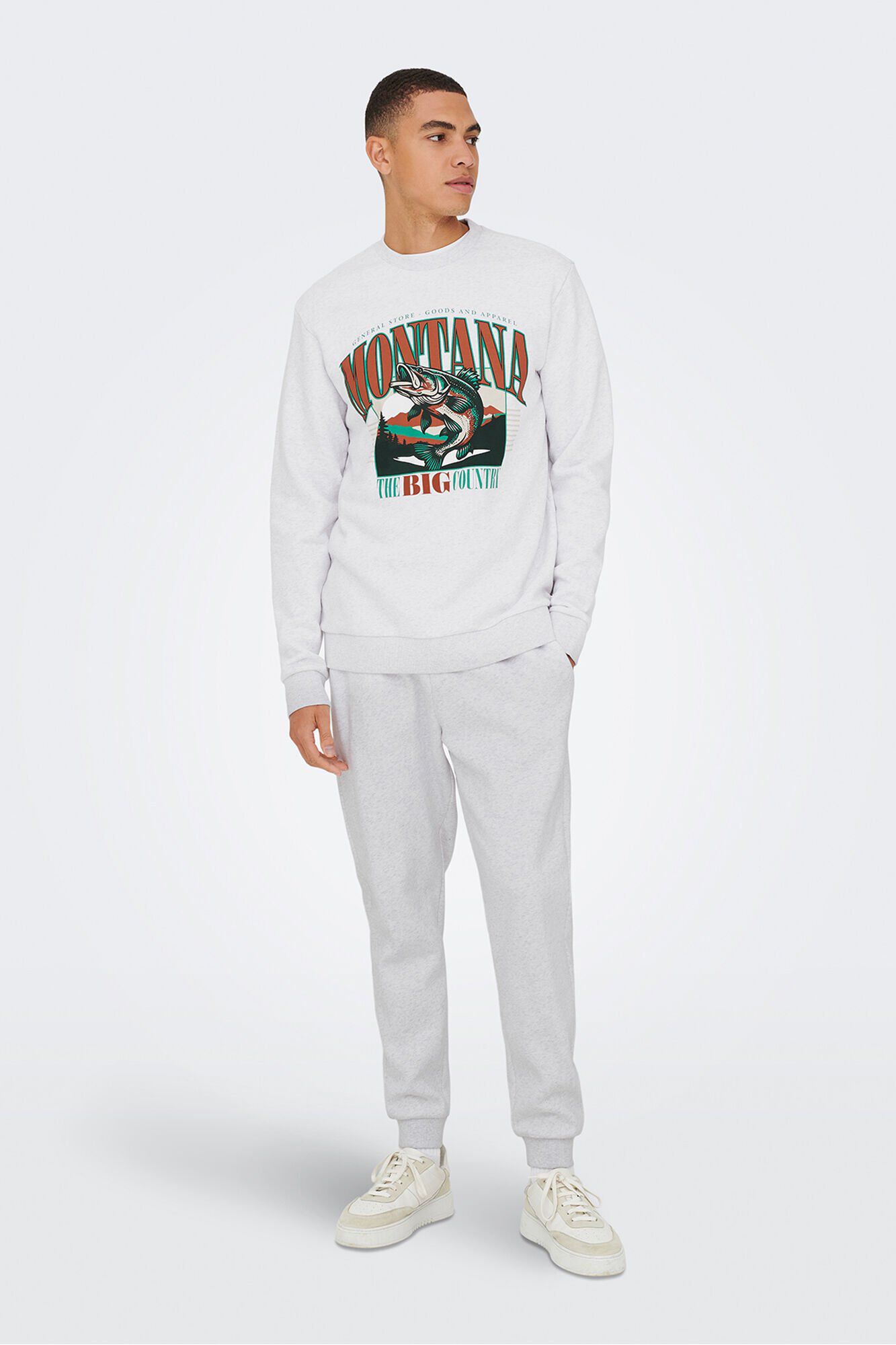 Conjunto de cal&ccedil;a e sweatshirt