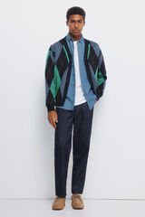 Pants and cardigan set