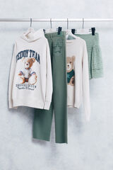 Conjunto de sudadera, pantalón, flada y jersey