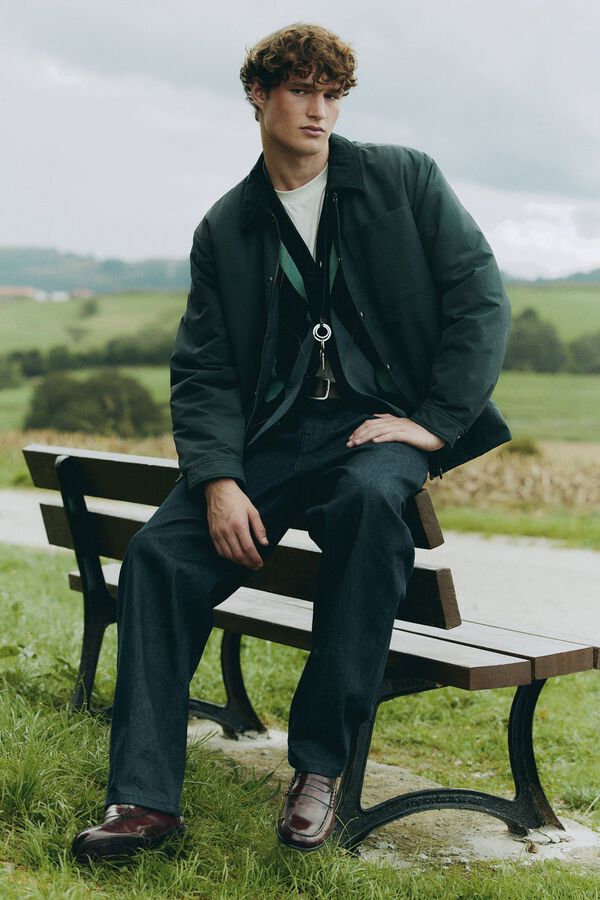 Neck, chinos and shirt set