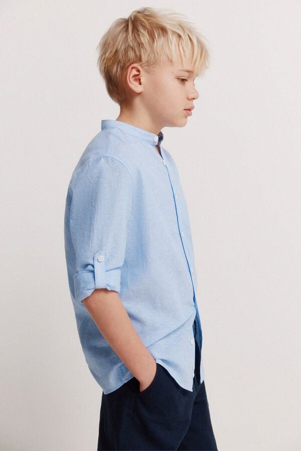 Conjunto de pantal&oacute;n y camisa