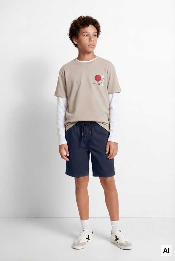 Conjunto de bermuda y bermuda