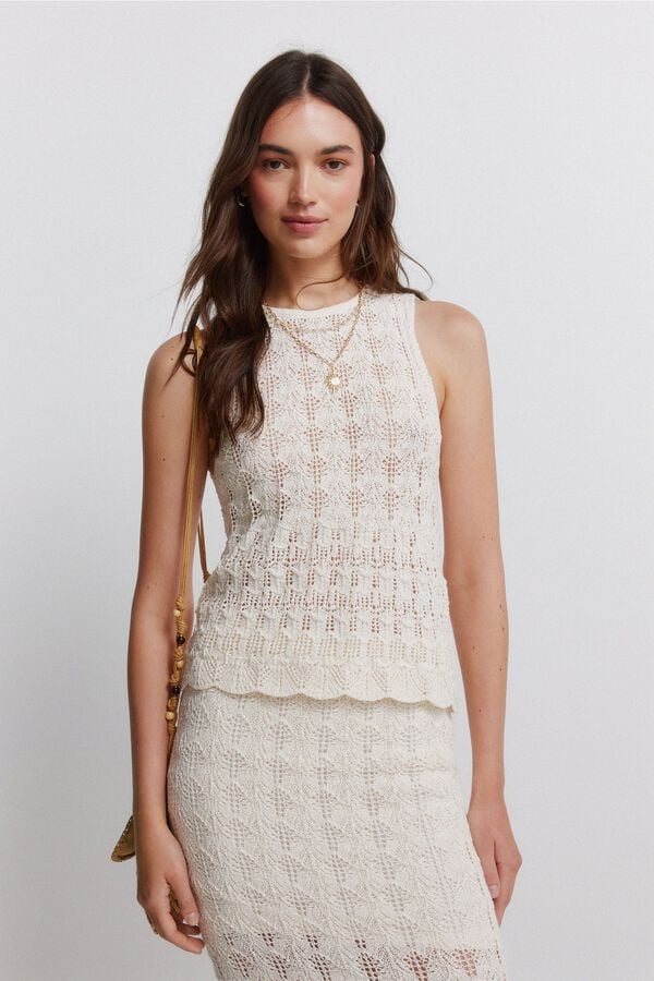 Top and skirt set