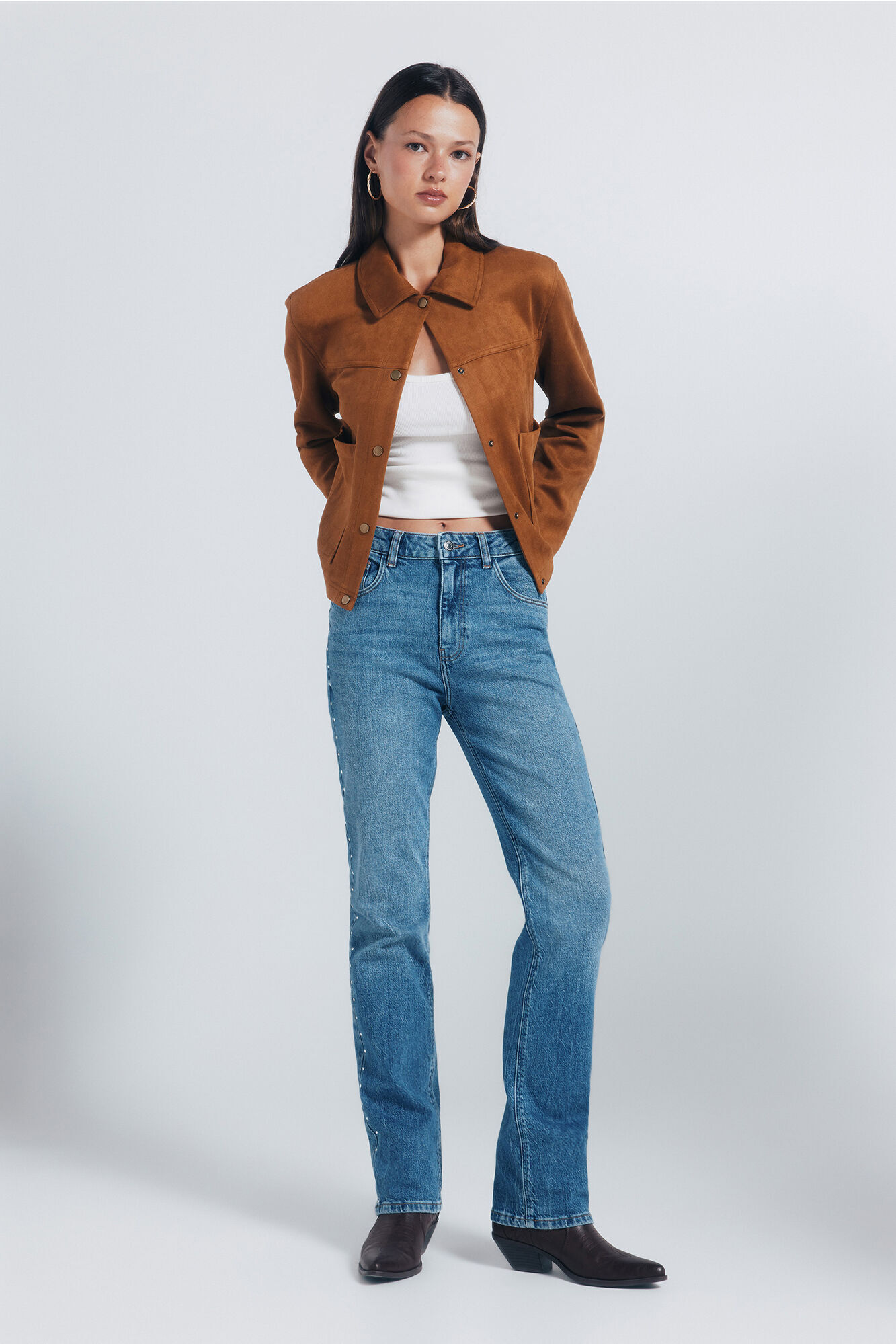 Jacket and jeans set