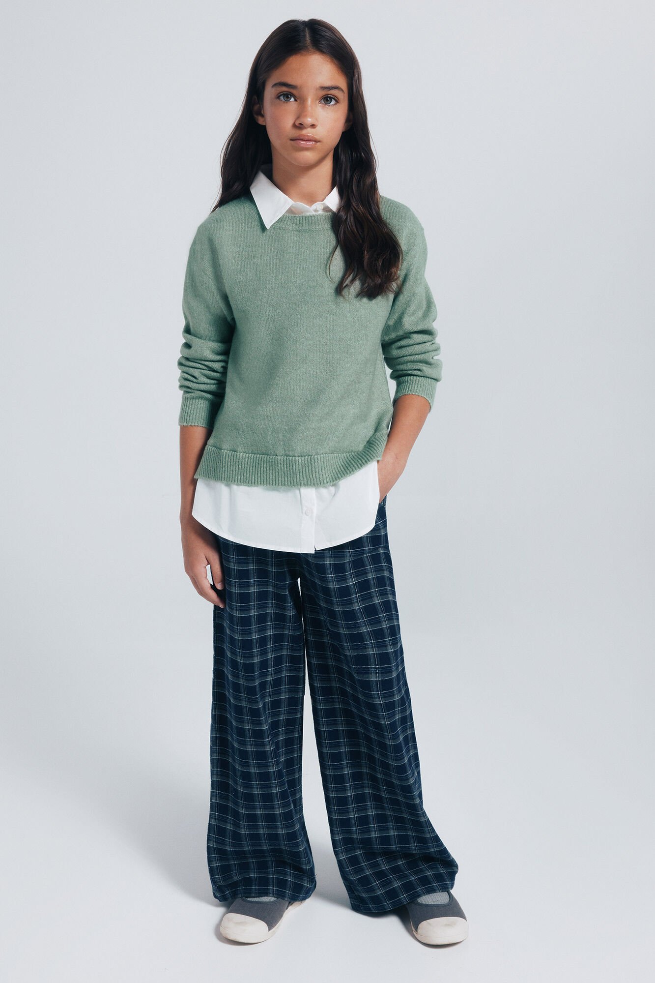 Conjunto de cal&ccedil;a e blusa