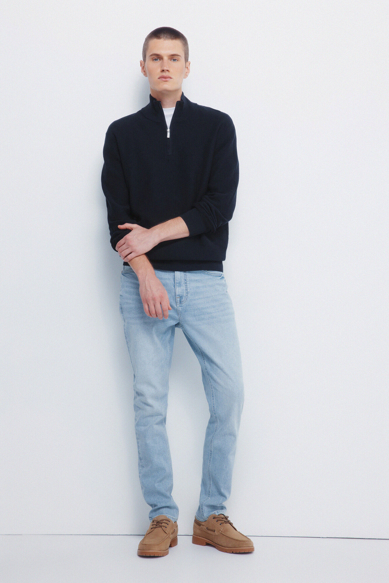 Conjunto de jeans y jersey