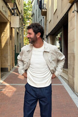 Jacket, jeans and t-shirt set