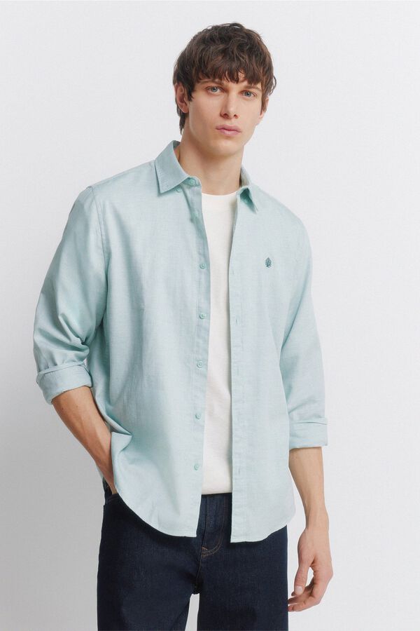 Parka, jeans and shirt set