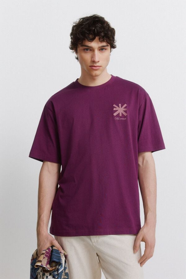 Trousers, overshirt and t-shirts set