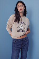 Jeans and sweatshirt set