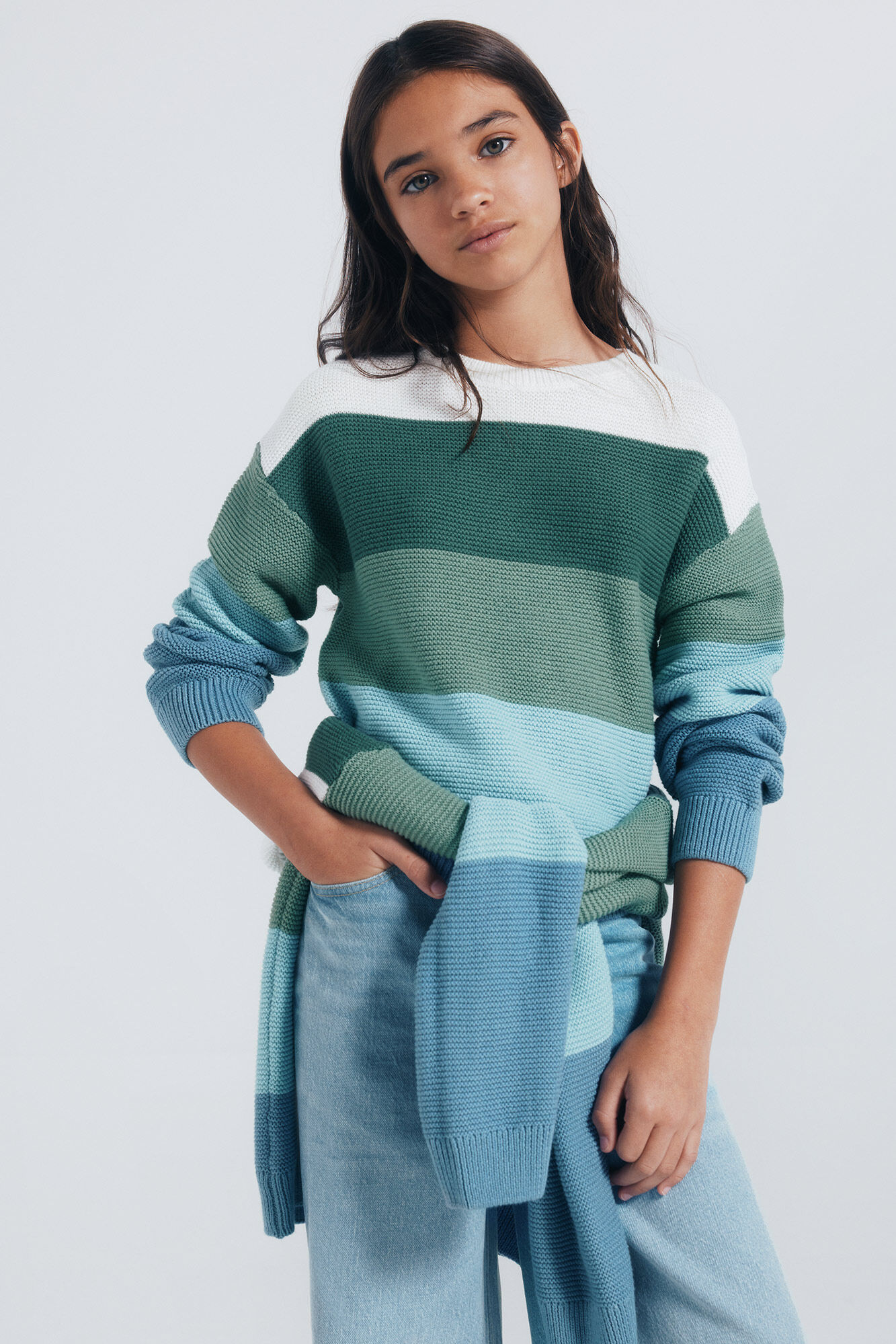 Jumper and jeans set