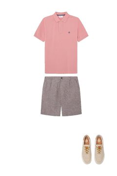 Basic-Poloshirt, sneaker und leichte im Set