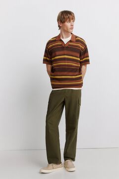 Trousers, overshirt and t-shirts set