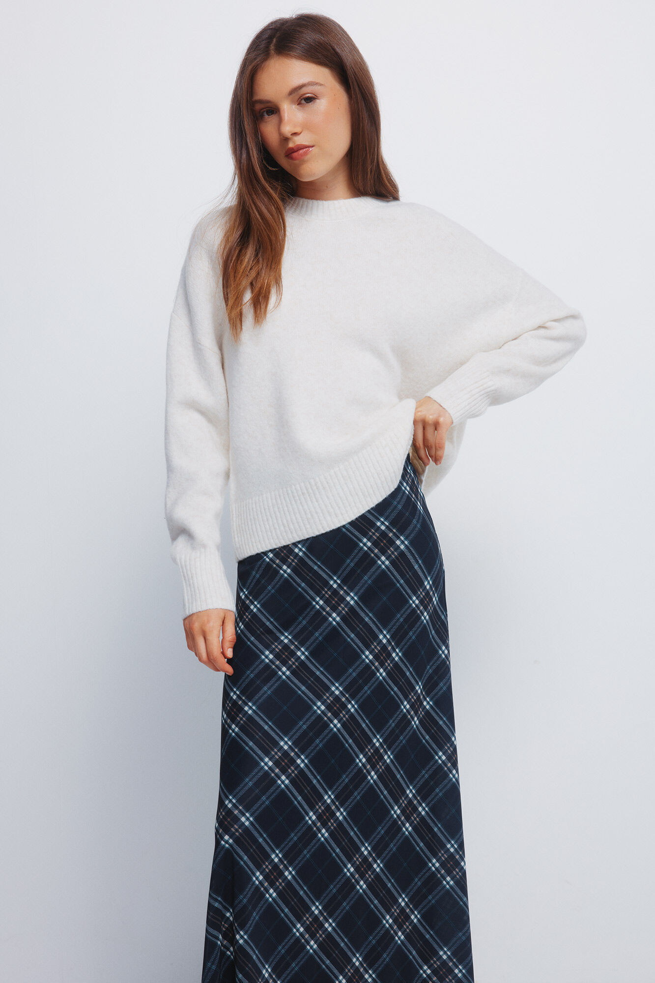 Conjunto de falda y jersey