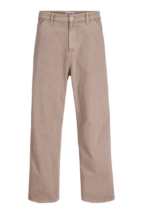 Baggy-Fit-Hosen und gestreiftes im Set