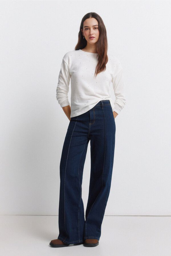 Conjunto de jeans y camiseta