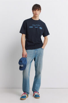 Jeans, t-shirt and cap set