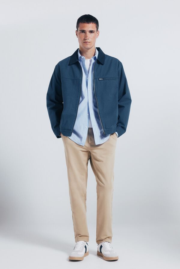 Jacket and chinos set