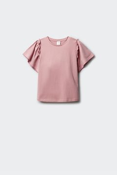 Conjunto de t-shirt, trench e jeans