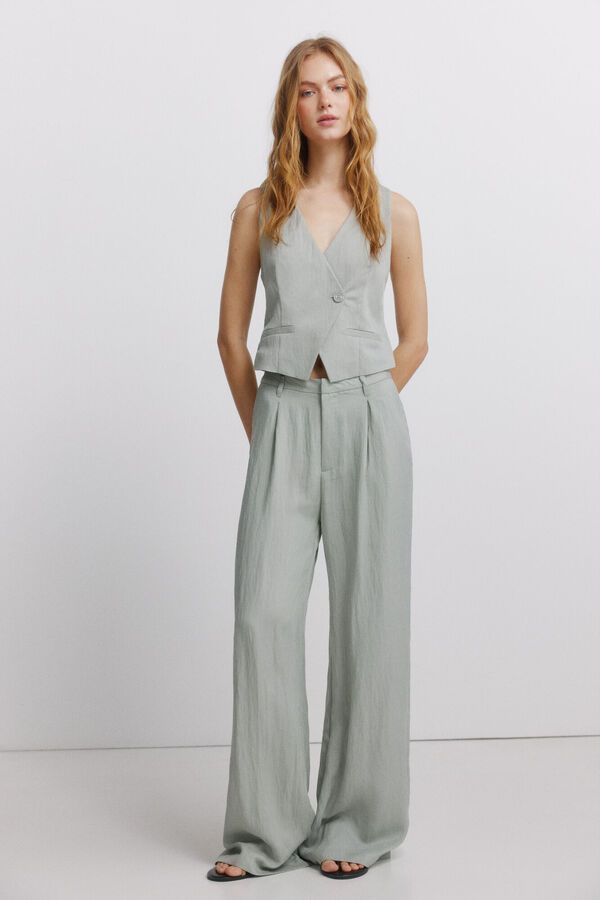 Conjunto de colete e cal&ccedil;a