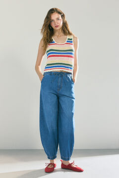 Conjunto de jeans e top