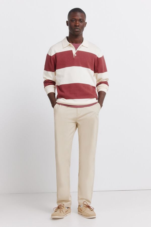 Chinos and overshirt set