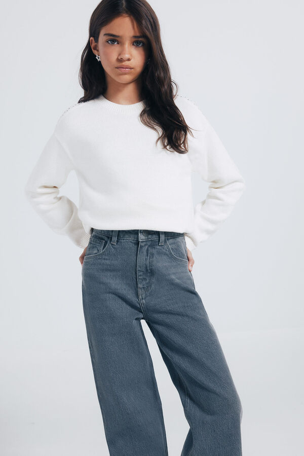 Conjunto de camiseta y denim