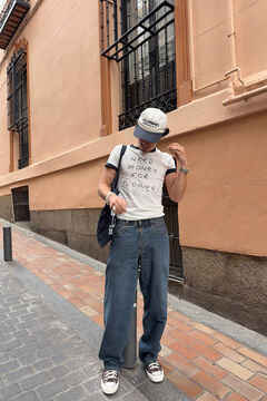 Conjunto de jeans e t-shirt