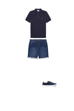 Shirt, trainers and shorts set
