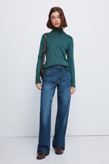 Stitching, jeans and cuffs set