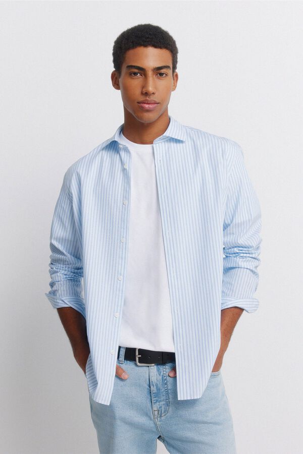 Jeans, jumper, shirt and jacket set