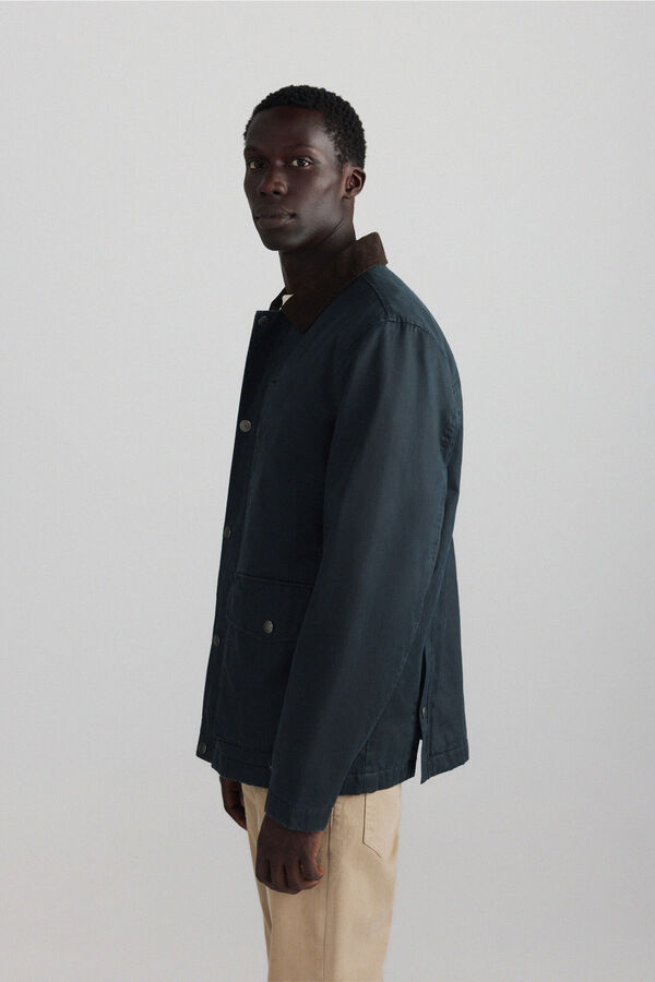 Shirt, parka and trousers set