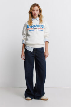 Conjunto de cal&ccedil;as, camisa e sweatshirt