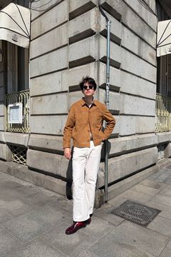 Chinos and overshirt set