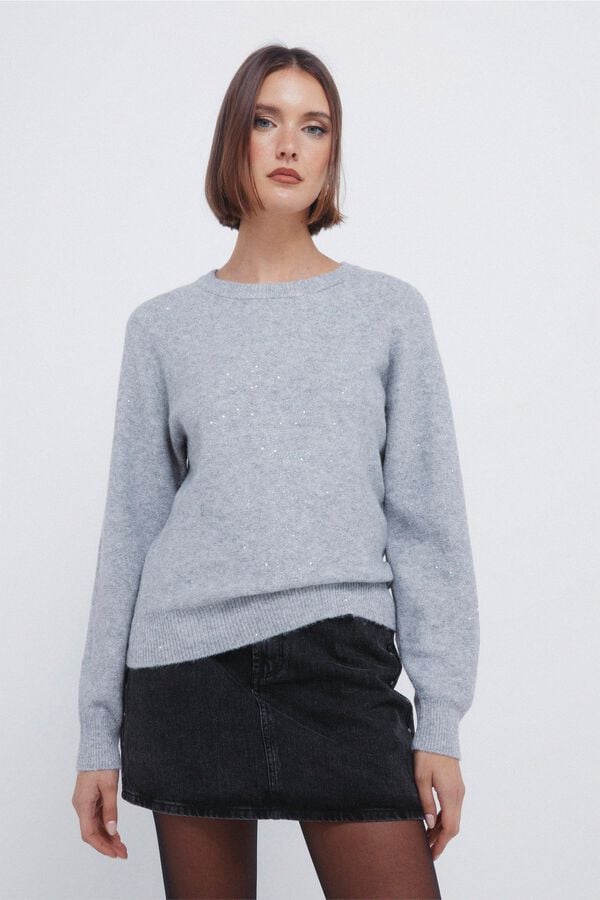 Coat, jeans and jumper set