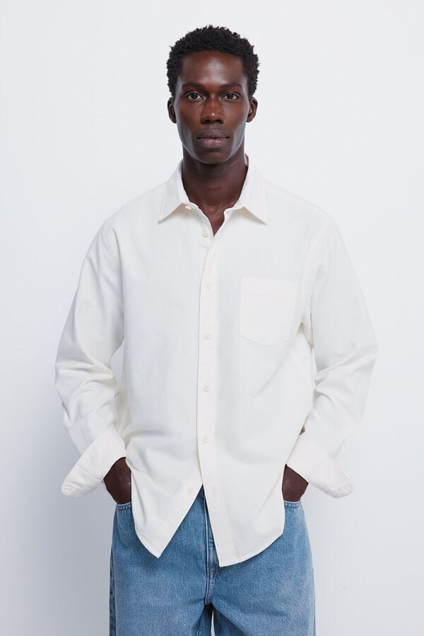 Mask, jeans and shirt set