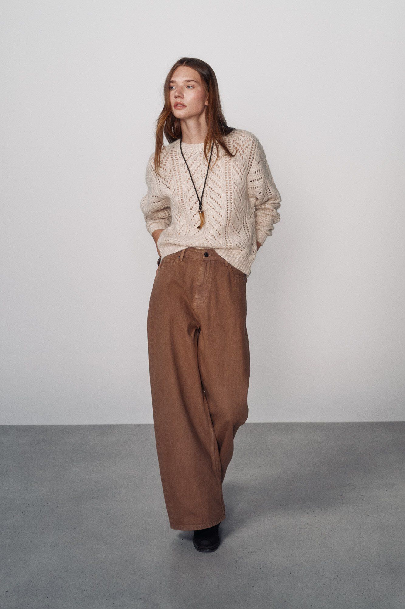 Conjunto de jeans y jersey