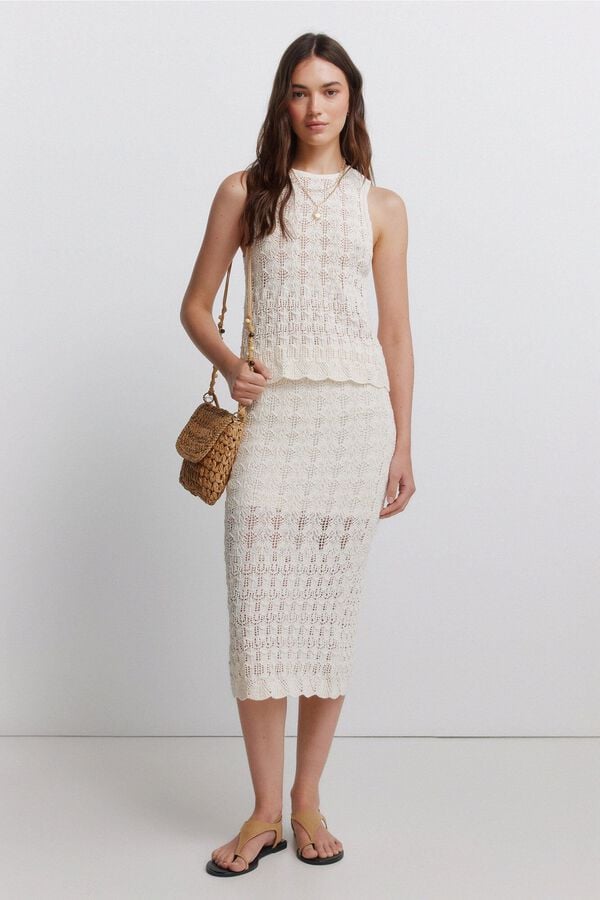 Top and skirt set