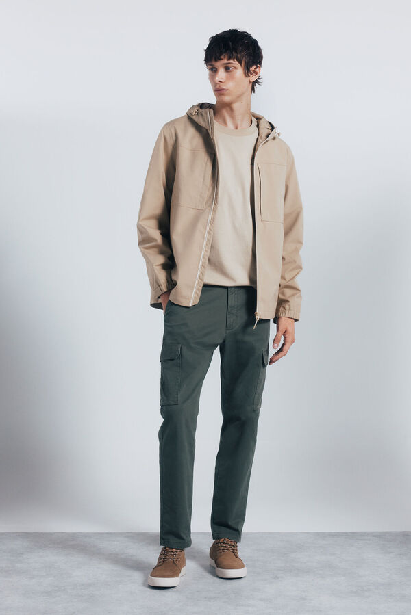Trousers and parka set