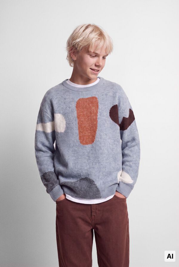 Conjunto de camisola e cal&ccedil;as