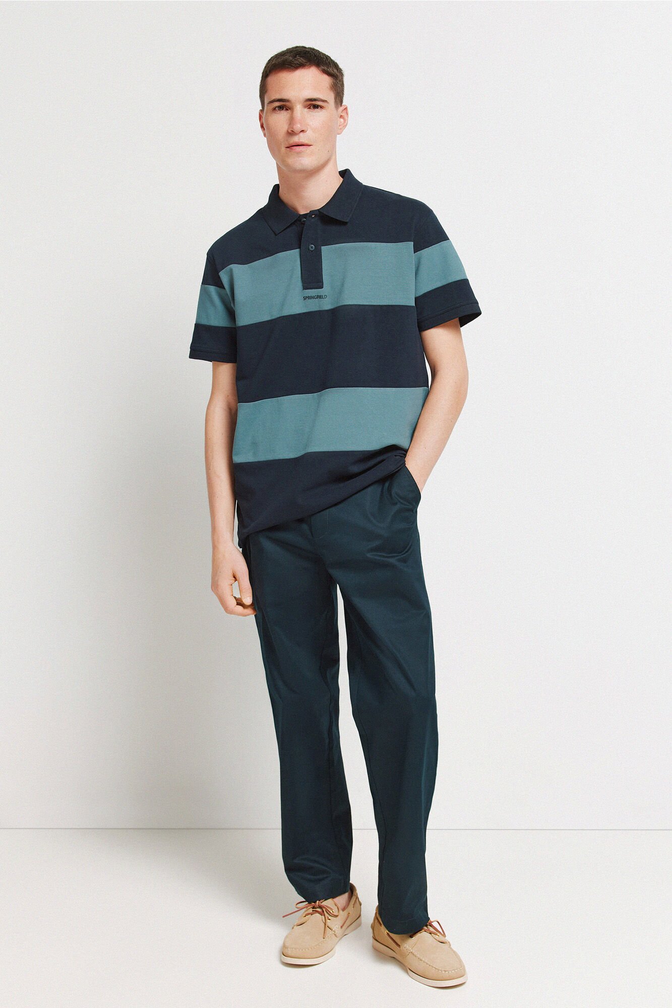 Conjunto de polo e cal&ccedil;as