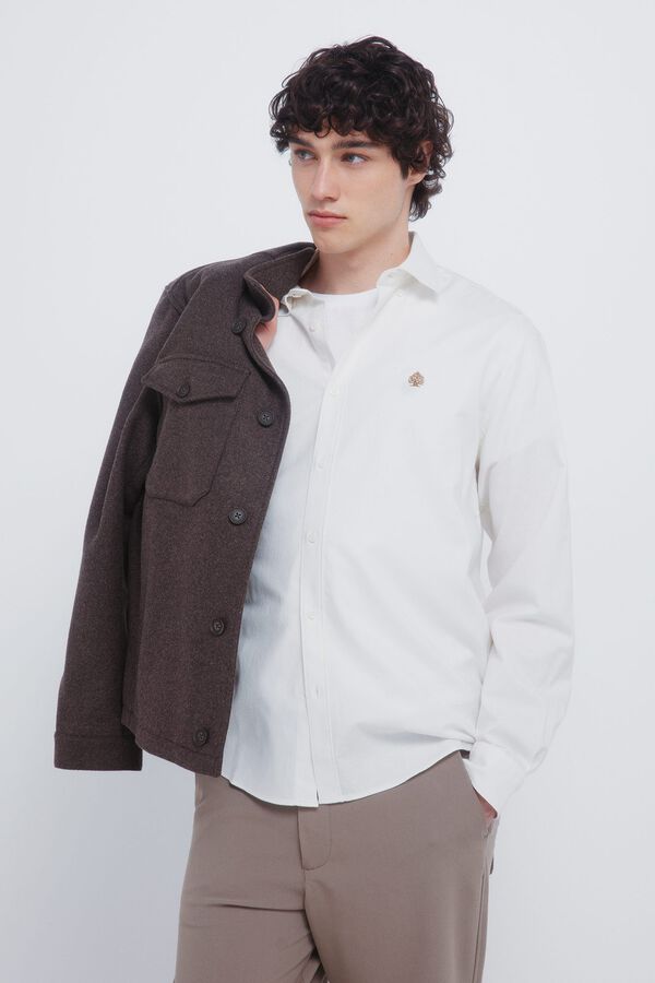 Trouser, shirt and overshirt set