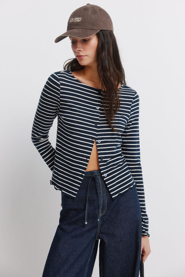 Cap, trousers and buttons set