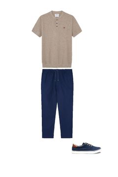 Trousers, trainers and jumper set